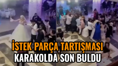 Düğünde istek parça tartışması karakolda son buldu! Görüntüler gündem oldu