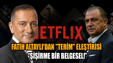 Fatih Altaylı'dan "Terim" eleştirisi: Şişirme bir belgesel!