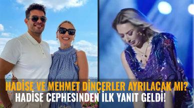 Hadise ve Mehmet Dinçerler ayrılacak mı? Hadise cephesinden ilk yanıt geldi!