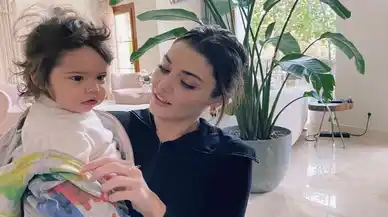 Hande Erçel'in minik yeğeni Mavi'den müjdeli haber!