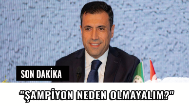 Konyaspor Başkanı Fatih Özgökçen'den iddialı açıklama! "Şampiyon neden olmayalım?"