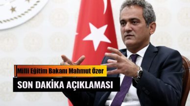 Mahmut Özer'den son dakika açıklaması