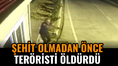 Mersin'de kahraman polisin, şehit olmadan önceki görüntüleri ortaya çıktı