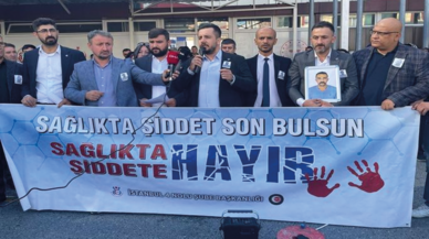 Öldürülen güvenlik görevlisinin ardından Öz Sağlık İş Sendikası'ndan tepki