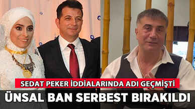 Ünsal Ban serbest bırakıldı