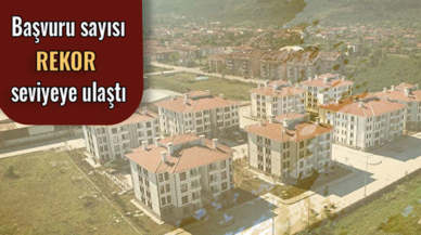 Sosyal konut projesine başvuran kişi sayısı rekor seviyeye ulaştı