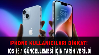 Apple'ın iOS 16.1 güncellemesi için tarih verildi!