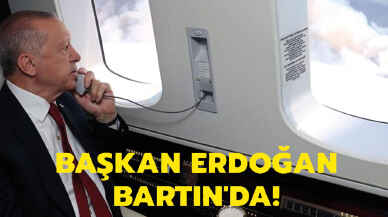 Başkan Erdoğan patlamanın yaşandığı Bartın'da!