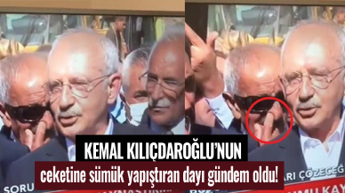 Kemal Kılıçdaroğlu’nun ceketine sümük yapıştıran dayı gündem oldu!