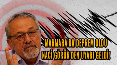 Marmara'da deprem oldu, Naci Görür'den kritik uyarı geldi