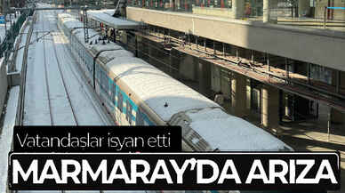 Marmaray'da arıza! Binlerce vatandaş mağdur edildi