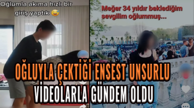 Oğluyla Çektiği Ensest Unsurlu TikTok Videolarıyla Eleştirilen Anne Gündem Oldu