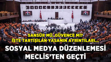 Sosyal Medya Düzenlemesi Meclis'ten geçti: Sansür mü, güvence mi? İşte tüm ayrıntılar