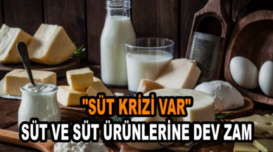 Süt ve süt ürünlerine dev zam: "Süt krizi var"