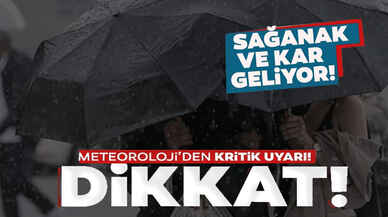 Meteoroloji’den kritik hava durumu uyarısı! Kar geliyor...