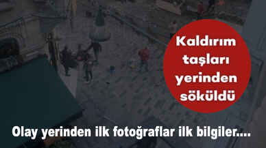 Olay yerinden ilk fotoğraflar ilk bilgiler....