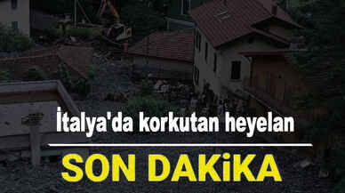 Son dakika... İtalya'da heyelan