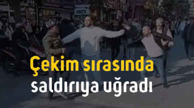 Son dakika...  Zeyrek TV muhabirine tekme tokat dayak! Saniye saniye kaydetti