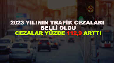 2023 yılının trafik cezaları belli oldu!