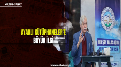 Ayaklı Kütüphaneler'e büyük ilgi