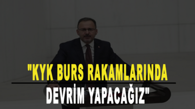 Bakan Mehmet Kasapoğlu'ndan öğrencilere KYK burs ve kredi müjdesi