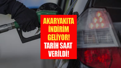 Benzin, motorin, LPG'de indirim müjdesi