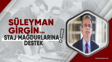 CHP'li Girgin'den staj ve çıraklık mağdurlarına destek!