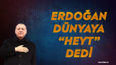 Cumhurbaşkanı Erdoğan, dünyaya 'HEYT' dedi! "Kadının sözleri gündem oldu