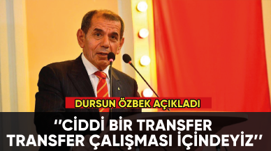 Galatasaray'dan transfer açıklaması