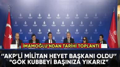 İmamoğlu'ndan tarihi toplantı, Soylu’nun iddialarına tek tek yanıt verdi