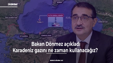 Karadeniz gazını ne zaman kullanacağız? Bakan Dönmez açıkladı