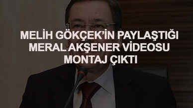 Melih Gökçek'in paylaştığı video montaj çıktı