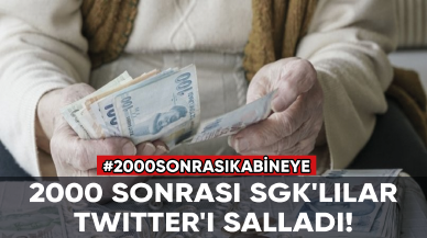 2000 sonrası SGK'lılar Twitter'ı salladı!