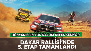 2023 Dakar Rallisi'nde 5.etap tamamlandı