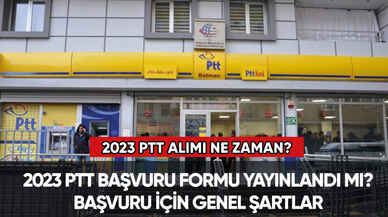 2023 PTT alımı ne zaman? Başvuru için genel şartlar neler?