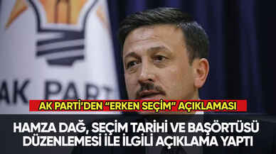 AK Parti'den erken seçim açıklaması geldi