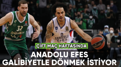 Anadolu Efes galibiyetle dönmek istiyor