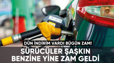 Benzinde dün indirim vardı, bugün zam var