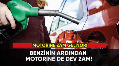 Benzinden sonra motorine dev zam!