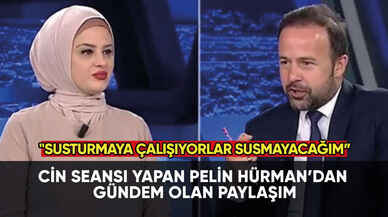 Canlı yayında cin seansı yapan Pelin Hürman'dan yeni paylaşım!