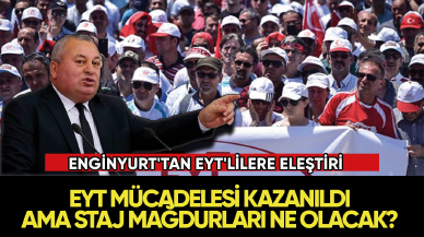 Enginyurt'tan EYT'lilere eleştiri! EYT mücadelesi kazanıldı ama staj mağdurları ne olacak?