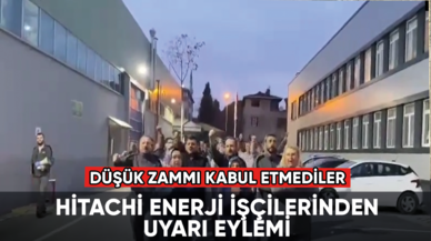 Hitachi Enerji işçilerinden MESS’e uyarı eylemleri