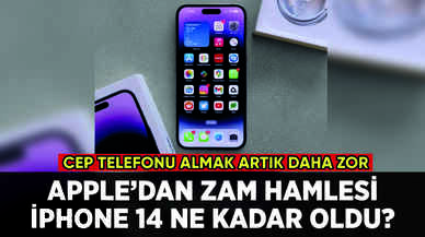 Apple'da fiyatlar değişti: iPhone 14 ne kadar oldu?