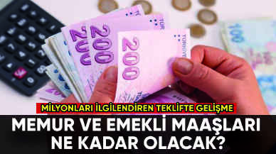 Memur ve emekliye zam teklifi Meclis'te