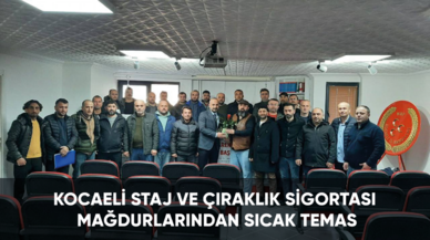 Kocaeli Staj ve Çıraklık Sigortası Mağdurlarından sıcak temas