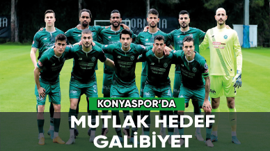 Konyaspor'da hedef 3 puan