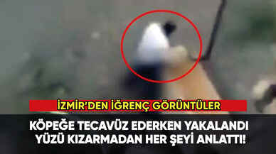 Köpeğe tecavüz ederken yakalandı, yüzü kızarmadan her şeyi anlattı!