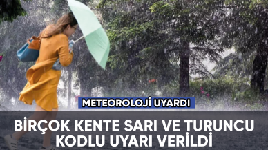 Meteoroloji'den şiddetli yağış uyarısı