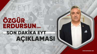 Özgür Erdursun'dan son dakika EYT açıklaması