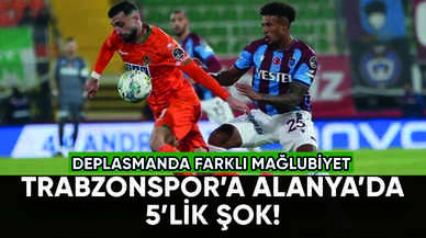 Trabzonspor'a Alanya'da 5'lik şok